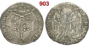 Roma - Giulio II (1503-1513) - Grosso - Rara ... 