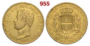 Savoia - Carlo Alberto - 20 Lire 1831 Genova ... 