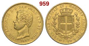 Savoia - Carlo Alberto - 20 Lire 1849 Torino ... 