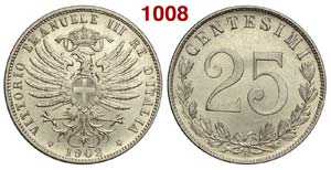 Regno dItalia - Vittorio Emanuele III - 25 ... 