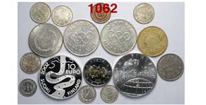 Finland - Lotto di 16 monete, segnaliamo : - ... 