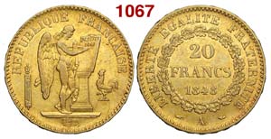 France - Second Republic - 20 Francs 1848 A ... 