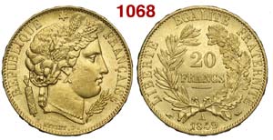 France - Second Republic - 20 Francs 1849 A ... 