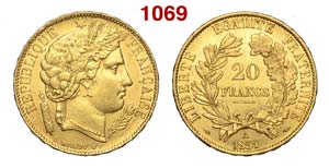France - Second Republic - 20 Francs 1851 A ... 