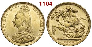 Great Britain - Victoria - Sovereign 1889 - ... 