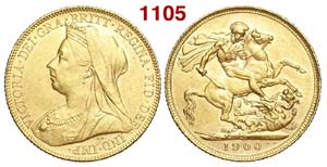 Great Britain - Victoria - Sovereign 1900 - ... 