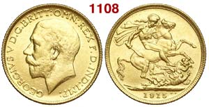 Great Britain - George V - Sovereign 1915 - ... 
