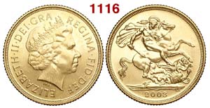 Great Britain - Elizabeth II - Sovereign ... 