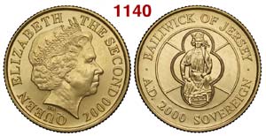 Jersey - Elizabeth II - Sovereign 2000 - AU ... 