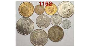 Mozambique - Lotto di 10 monete, ... 