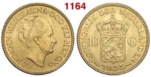 Netherlands - Wilhelmina I - 10 Gulden 1925 ... 