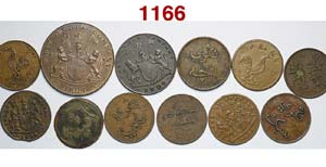 Netherlands East Indies - Lotto di 12 monete ... 