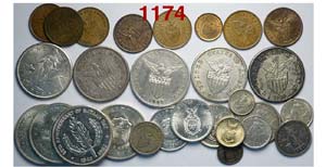 Philippines - Lotto di 28 monete, tra cui 9 ... 