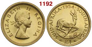 South Africa - Elizabeth II - Pound 1954 - ... 