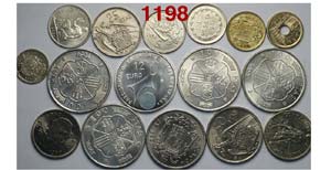 Spain - Lotto di 16 monete differenti, ... 