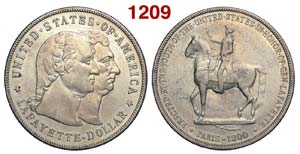 United States - Lafayette Dollar 1900 - AG ... 