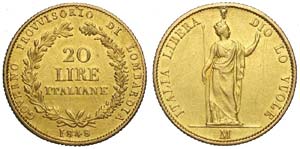 Milano - Governo Provvisorio - 20 Lire 1848 ... 