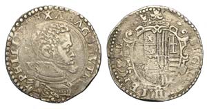 Napoli - Filippo II (1554-1598) - Mezzo ... 