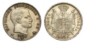 Milano - Napoleone I - Lira 1810 - Ag mm ... 