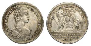 Napoli - Ferdinando IV - Medaglia del peso ... 