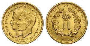 Luxembourg - Charlotte - 20 Francs 1953 - Au ... 