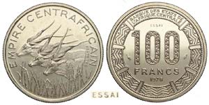 Central African Republic - 100 Francs 1978 ... 