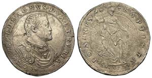 Firenze - Cosimo I de Medici - Piastra 1572 ... 