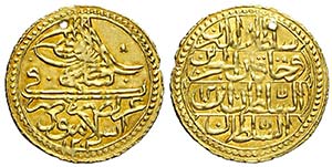 Turkey, Selim III, Zeri Mahbub 1203/12, Au ... 