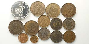 Argentina, Republic, Lotto di 14 monete, ... 