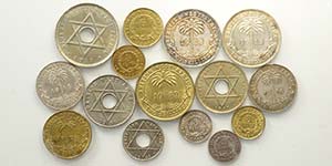 British West Africa, Lotto di 15 monete, ... 