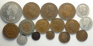 Greece, Lotto di 16 monete 1837-1878, ... 