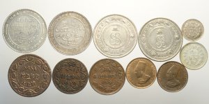 India, Lotto di 11 monete, Alwar (1) ... 