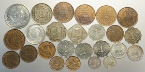 India British, George V, Lotto di 25 monete, ... 