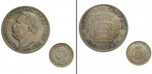 India-Portuguese, Goa, Lotto di 2 monete: ... 