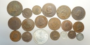 Mexico, Lotto di 19 monete 1914-1919 ... 