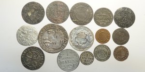 Switzerland, Lotto di 15 monete 1632-1839, ... 