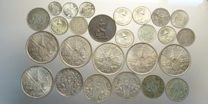 Thailand, Lotto di 26 monete 1903-1971, ... 