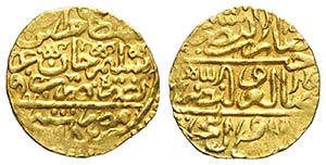 Islamic Coins, Gold Dinar, Au mm 19 g 3,51 ... 