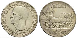 Regno dItalia, Vittorio Emanuele III, 20 ... 