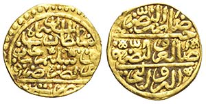 Islamic Coins, Gold Dinar, Au mm 19,5 g 3,24 ... 