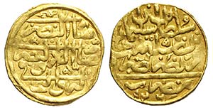 Islamic Coins, Gold Dinar, Au mm 19,5 g 3,50 ... 