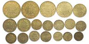 Roma, Pio IX monetazione decimale in ... 