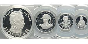 Sharjah, Silver Proof Set 1970, Slab PCGS 10 ... 