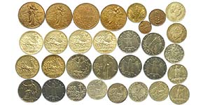 Regno dItalia, Lotto di 31 monete (16 in ... 