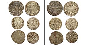 Ancona, Monetazione Medievale, Lotto di 5 ... 