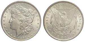 United States, Dollar 1897 Hot-50 VAM-8 ... 