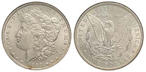 United States, Dollar 1899, Ag mm 38,1 Slab ... 