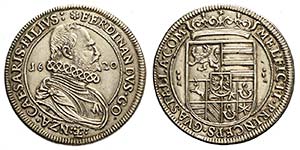 Guastalla, Ferrante II, Tallero 1620 con ... 