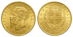 Regno dItalia, Vittorio Emanuele II, 20 ... 