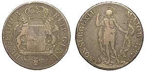 Genova, Repubblica, 4 Lire 1797 ibrido, il ... 